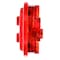 Truck-Lite 30 Series, Low Profile, Led, Red Round, 6 Diode, Marker Clearance Light, Pc, Pl-10, 12V 30285R - alternate 4